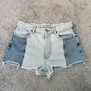 PacSun Women's Contrast Denim Jean Shorts